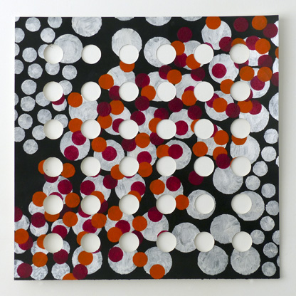 Philip Bradshaw, Studio installation, Echoes and equivalents (paper) 2, 2016